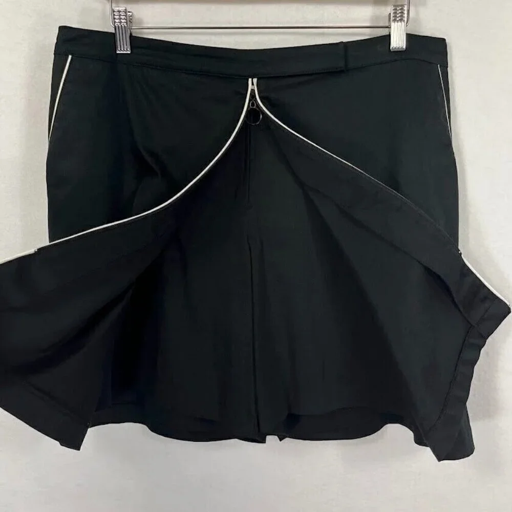 Tribal Front Zip Skort Golf Tennis Preppy Outdoor Academia Flirty
